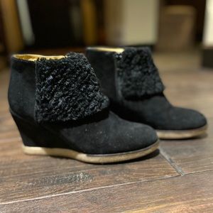 Bettye Muller Wedge Ankle Bootie